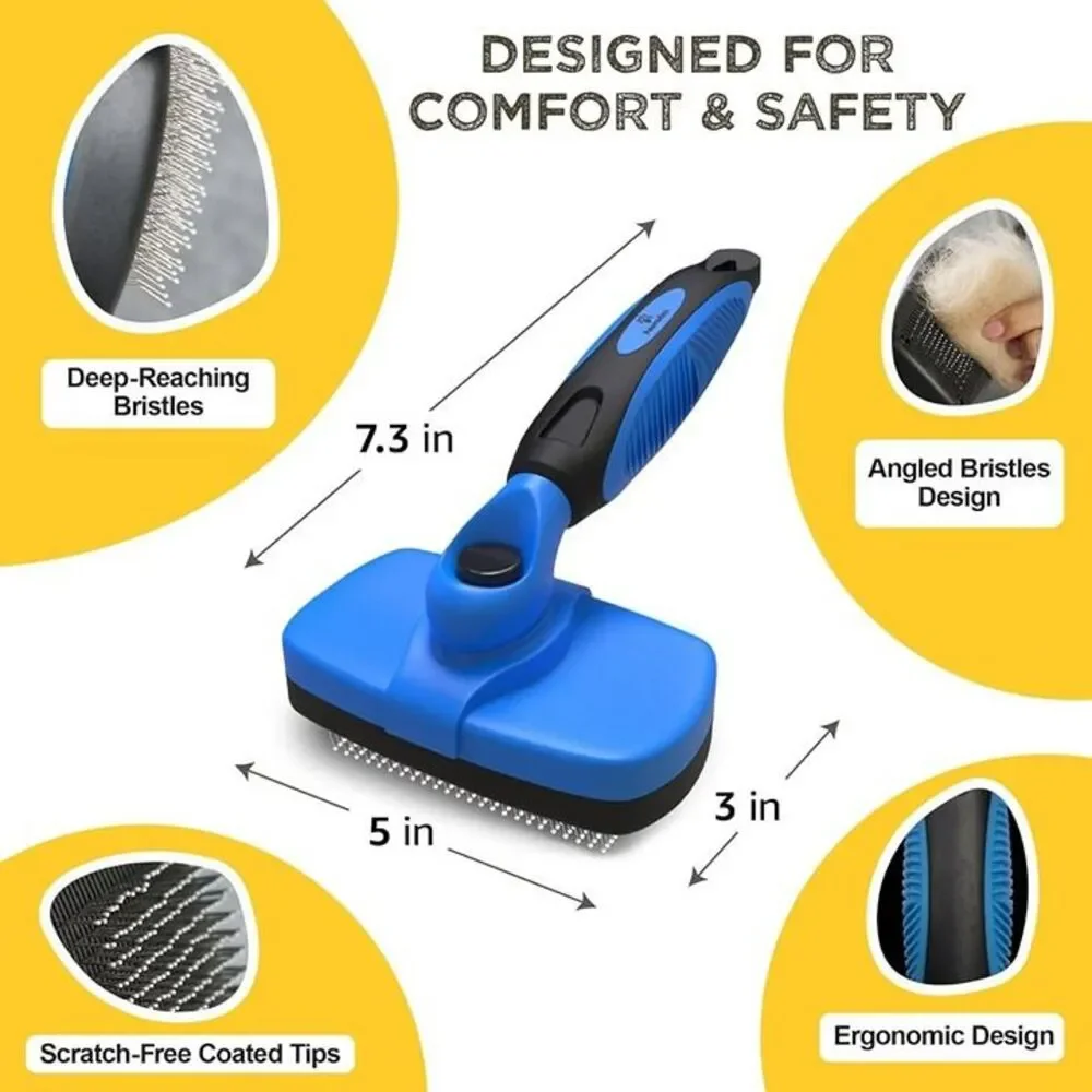 Self-Cleaning Slicker Pet Brush